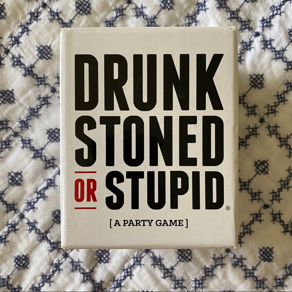 Drunk Stoned Or Stupid Party Game